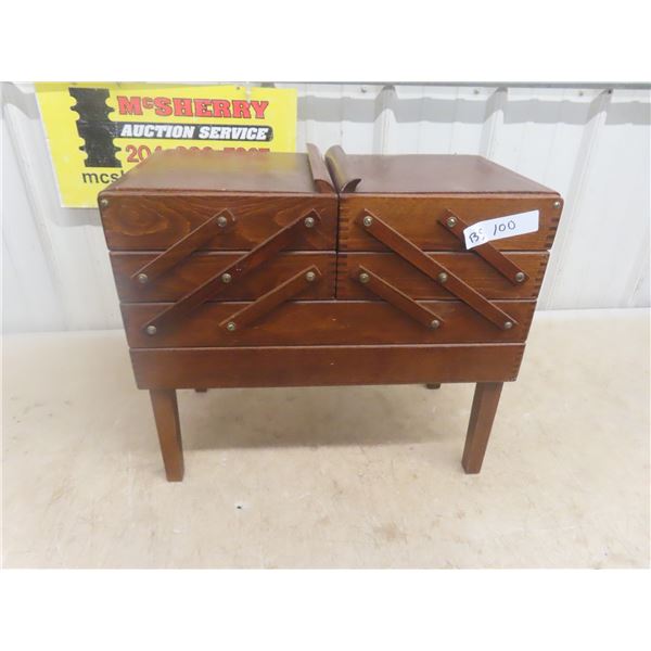 Vintage Sewing Basket