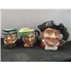 Image 2 : 4 Royal Doulton Figs "The Balloon Seller" and Toby Mugs