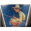 Image 2 : Norman Rockwell Coke Tin Sign Reproduction