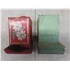 Image 2 : 2 Vintage Match Dispensers and 3 Tabacco Tins