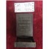 Vintage Saskatchewan Hardware and Harness Co. Match Dispenser
