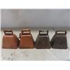 Image 2 : 6 Vintage Brass and Copper Bells