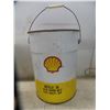 Image 4 : 3 Vintage 5 Gallon Oil Tins, Esso, B/A Shell