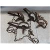 Image 3 : 5 Vintage Leg Traps