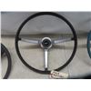 Image 3 : 2 Vintage Steering Wheels and 1968 Pontiac Beaumont Wheel