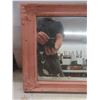 Image 2 : Vintage Painted Mirror 