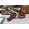 Image 6 : RC Fire Truck. Semi Trailer with Storage and Telestrations Game