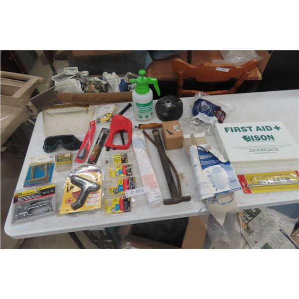 New Glue Gun, Staple Gun, Face Piece, First Aid Kit and More