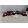 Image 1 : 2 Die Cast 1957 Ford Sedan Delivery and 1958 Edsel Citation Convertible 