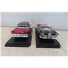 Image 2 : 2 Die Cast 1957 Ford Sedan Delivery and 1958 Edsel Citation Convertible 