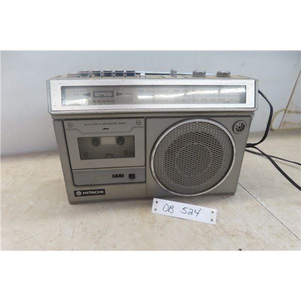 Hitachi Portable Radio/Cassette Player