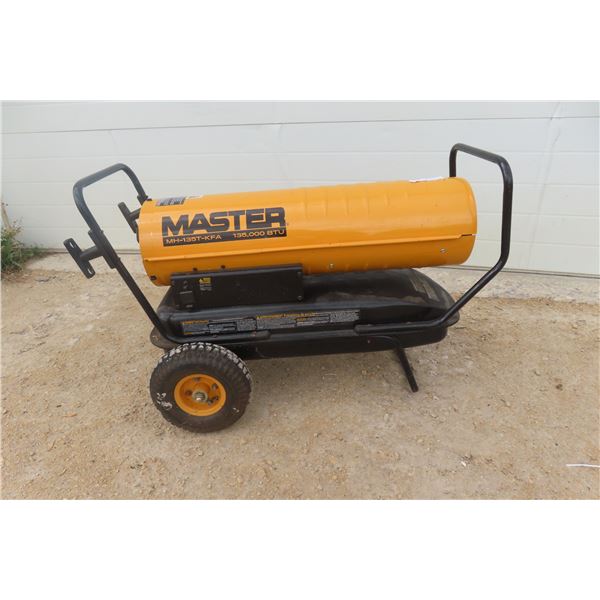 Master Construction Heater 135,000 BTU's with Temperature Gauge