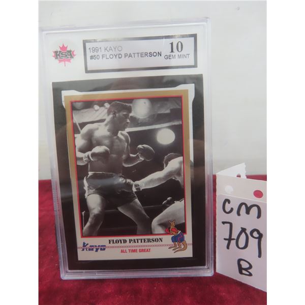 Graded Floyd Patterson Boxing Card