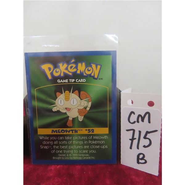 1999 Pokémon Card