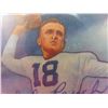 Image 2 : 1950 Bowman Signed John Rauch Football Card