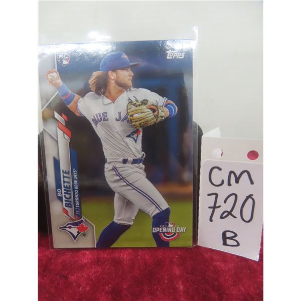 Rookie Bo Bichette Toronto Blue Jays Baseball Card
