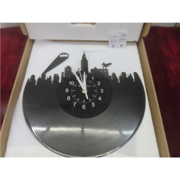New in Box Batman Clock