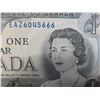 Image 5 : 2 Uncirculated 1973 Canada $1 Bills