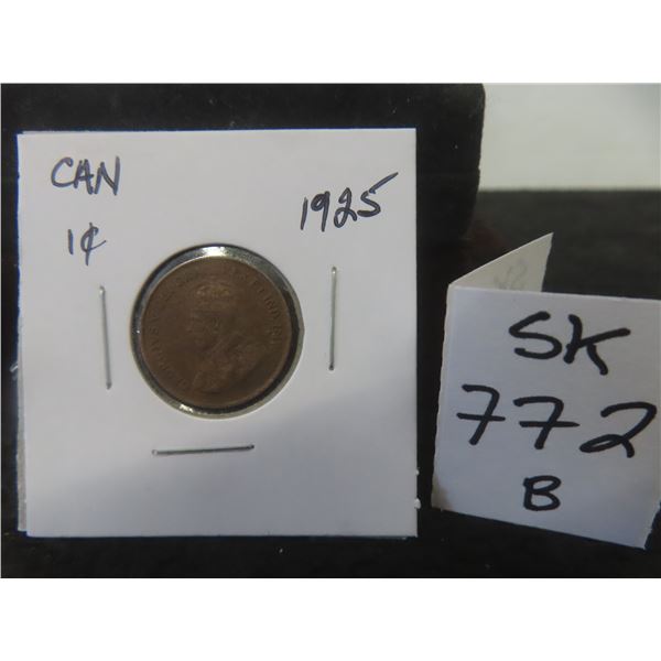 1 1925 Canada Penny 