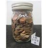 Image 1 : Jar of Canadian Pennies