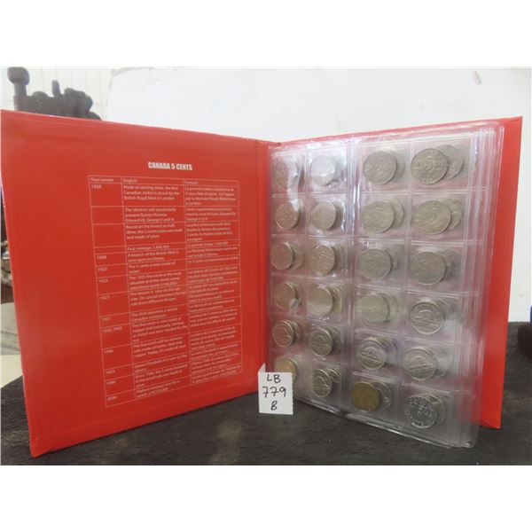 Canadian Nickel Complete Set 1922-2012