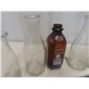 Image 4 : 10X Milk / Cream Bottles 2 With Labels, Silverware + Carnation