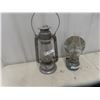 Barn Lantern   Wall Mount Coal Oil Lamp with Reflector