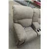 Image 3 : Micro Suede Power Reclining Couch 76"