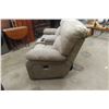 Image 6 : Micro Suede Power Reclining Couch 76"