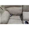 Image 9 : Micro Suede Power Reclining Couch 76"