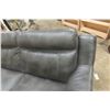 Image 4 : Leather / Leather Style Couch 78" Wide 
