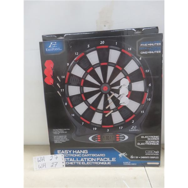 Eastpoint Electronic Dartboard with Scoreboard New 