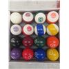 Image 2 : Mike Massey Set of 16 Resin Billiard Balls