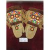 Image 1 : Vintage 15 Inch Beaded Aboriginal Mitts