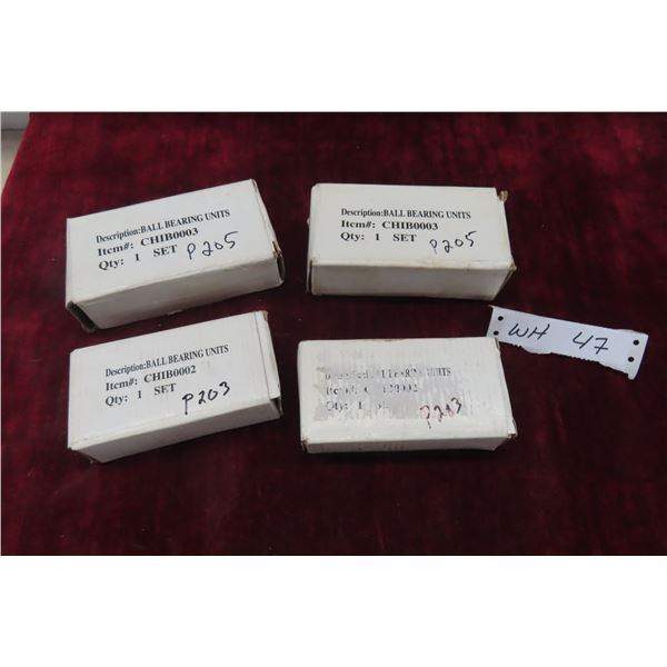 2xP205 and 2xP203 New Pillow Block Holdings