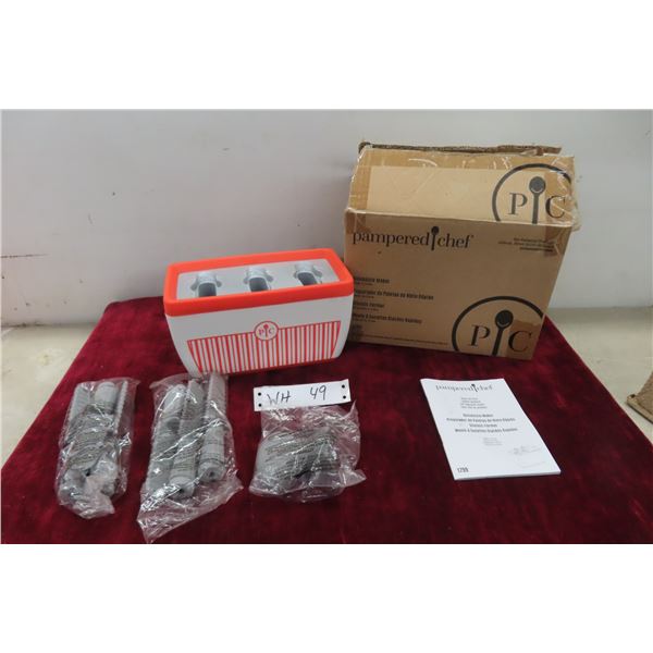 New in Box Pampered Chef Quick Frozen Treat Maker