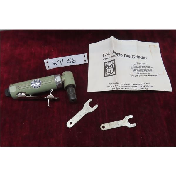 Power Fist 1/4 Inch Angle Die Grinder
