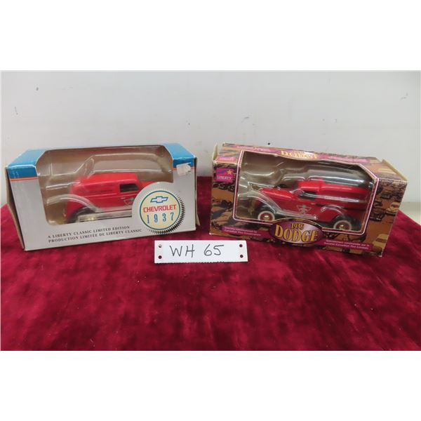 1936 and 1937 Dodge Canadian Tire Diecast Vehicles