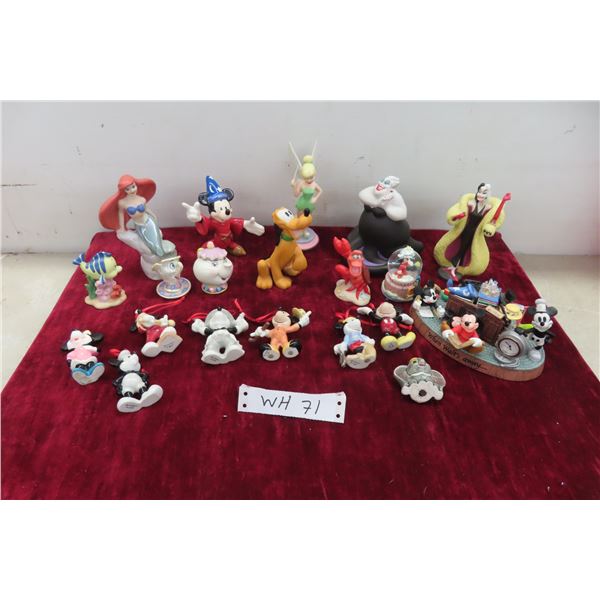 21 Disney Porcelain Figurines