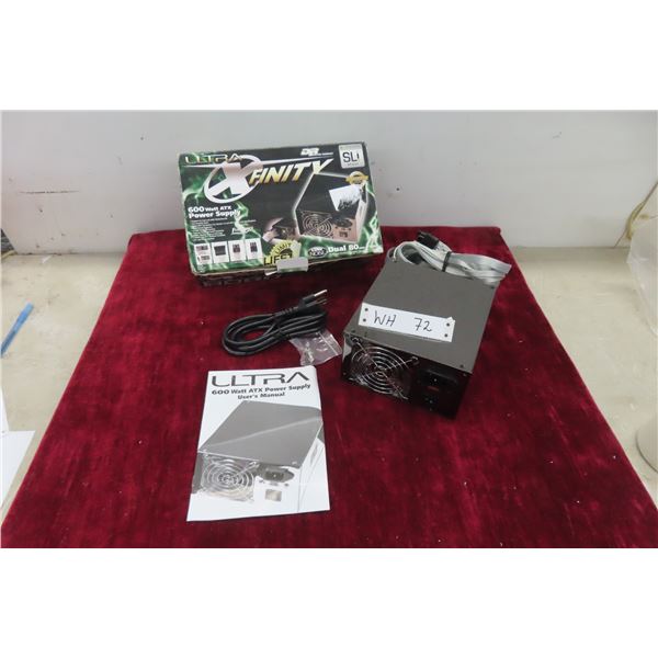 Ultra Xfinity 600 Watt ATX Power Supply