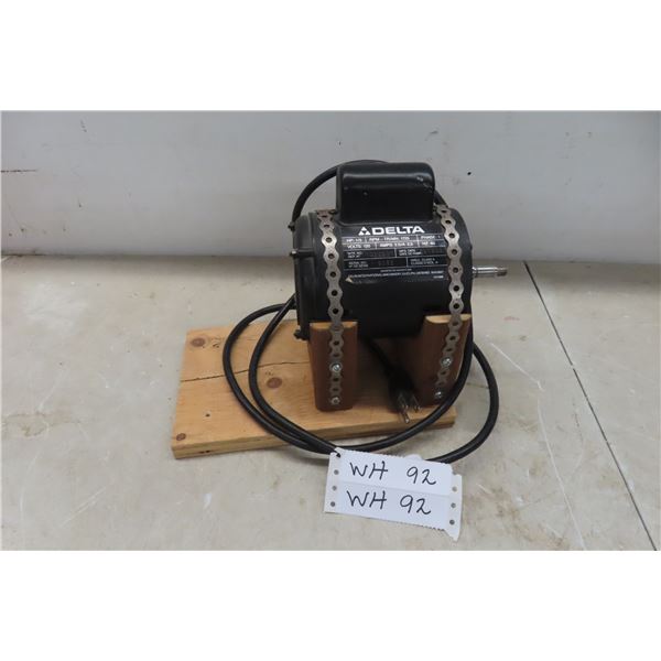 1/5 HP Electric Motor Delta 