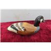 Image 5 : 3 Wood Ducks Largest 4 1/4x10x4