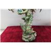 Image 5 : 2 Dragon Figurines with Orb 8'' High and with Gems and Orb 11'' High 