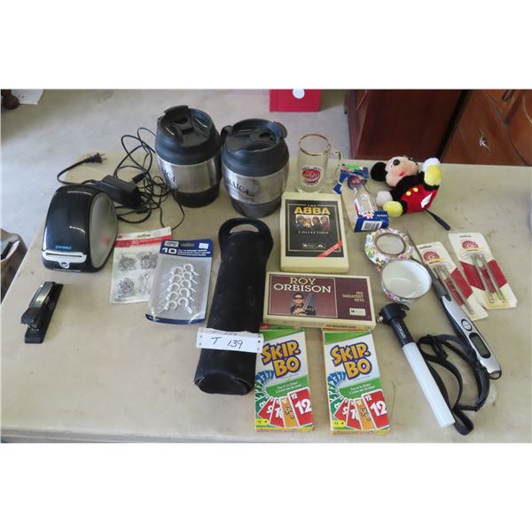 Skip Bo Card Game, Cassettes, Label Write, Hooks, Giant Travel Mugs