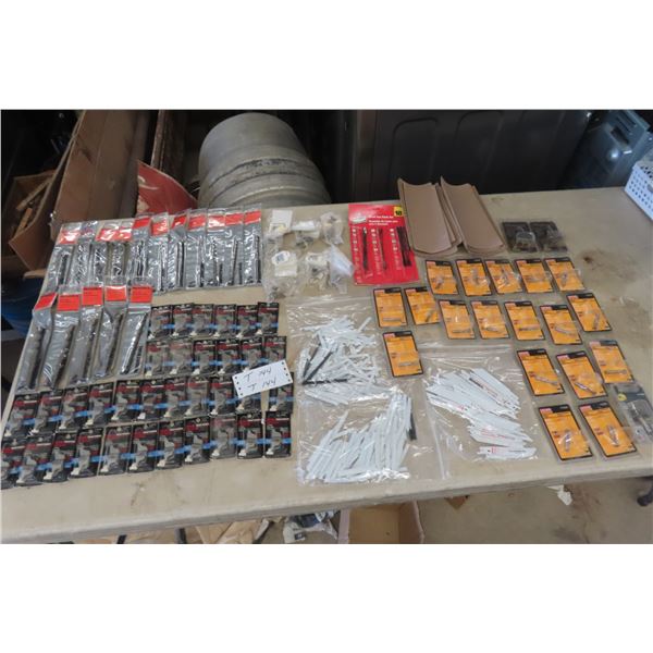 New Router Bits, Scroll Saw Blades Jigsaw/Recip 