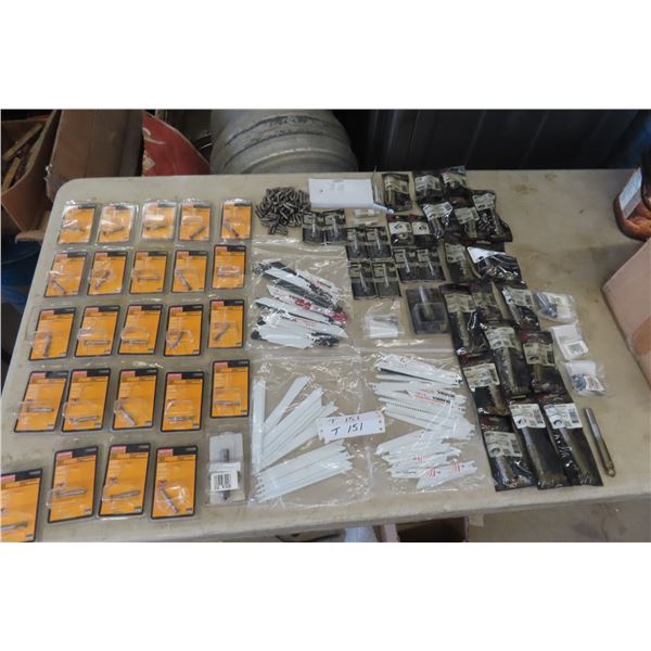 New Router Bits, Driver Bits, Recip Saw Blades