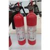 Image 2 : 3 Fire Extinguishers with Charge