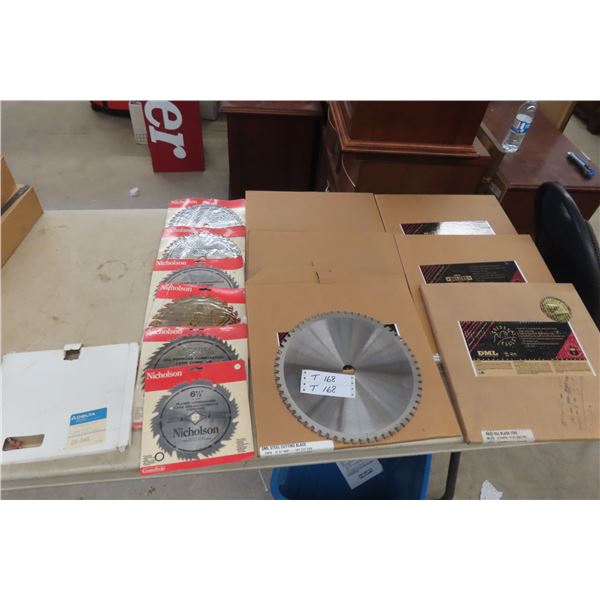 New 12 Circular Saw Blades and Bandsaw Blades 