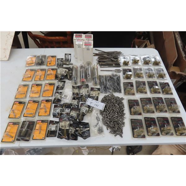 New Screwdriver Bits, Spade Bits, Router Bits