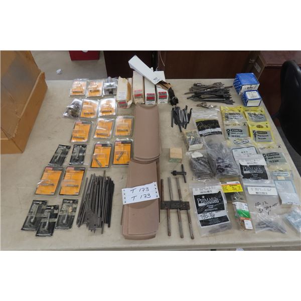 New Spade Bits, Sand Paper Router Bits, Screwdriver Bits